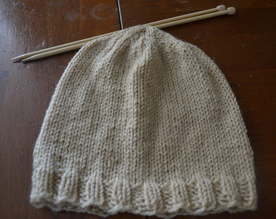 Knit Beanie Basic Mens