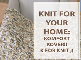 Free Knitting Pattern Komfort Kover!