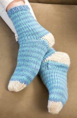 Knit Lazy Day Socks