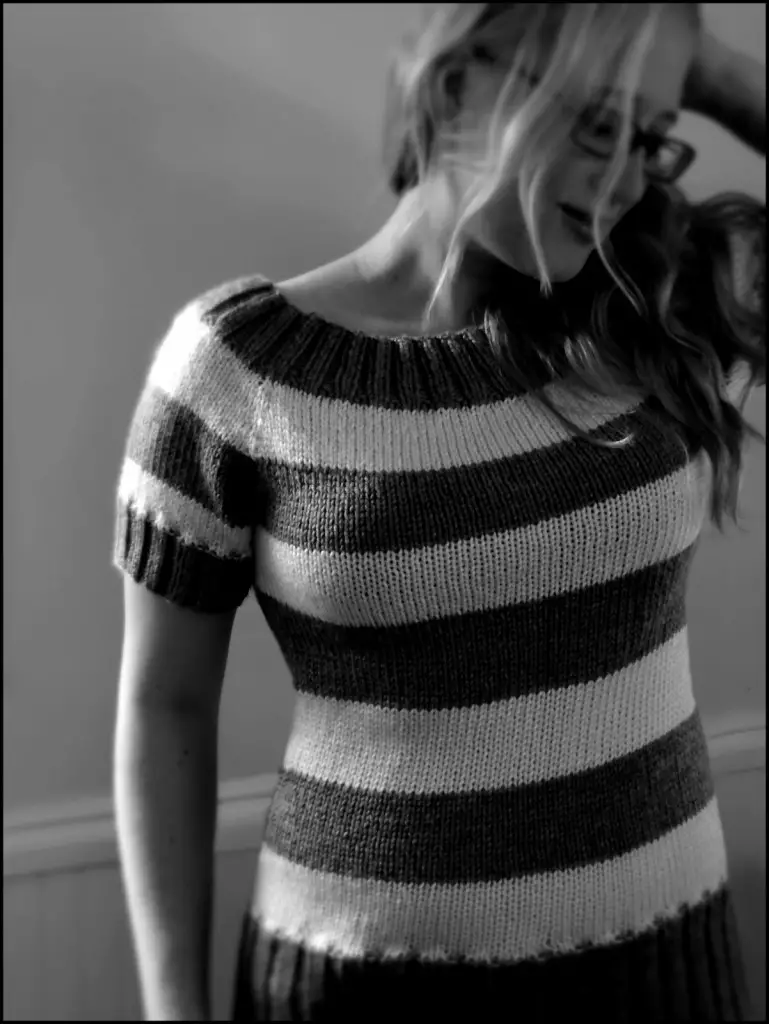 Knit Top Down Raglan