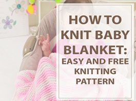Baby Blanket Knitting Pattern Peppermint Stripes