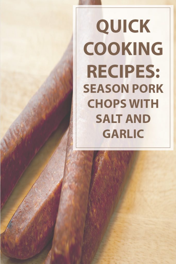 Season Pork Chops Quick Recipe