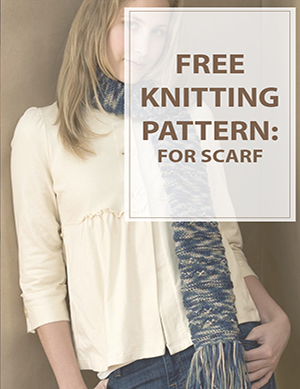 Knitting Pattern For Scarf