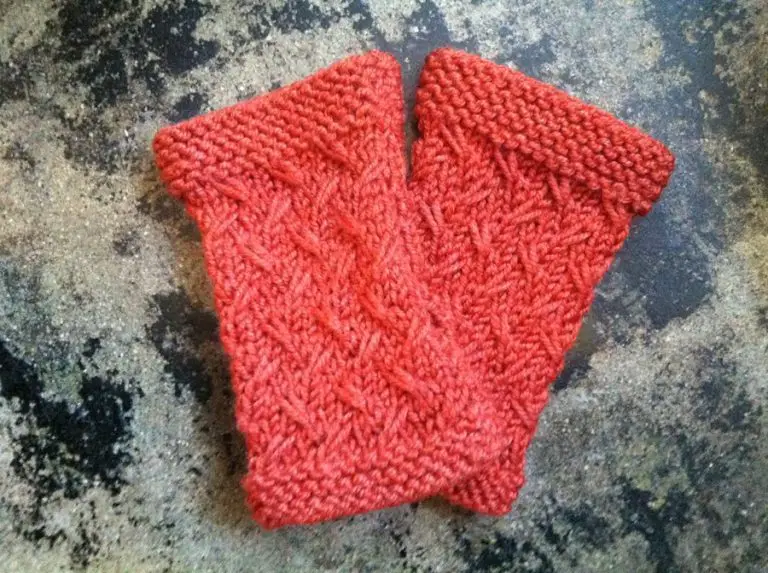 Fingerless Mittens Knitting Pattern HousewivesHobbies