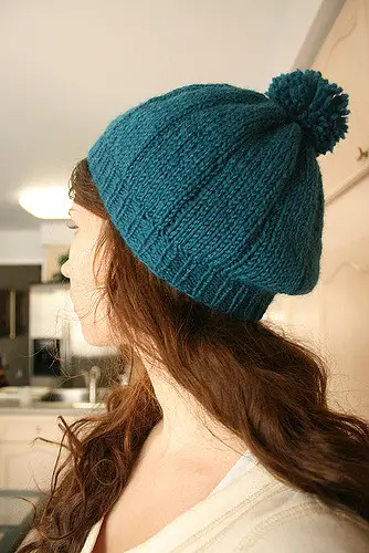 Blue Beret Knitting Pattern