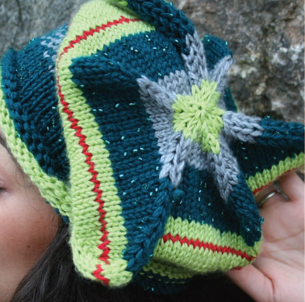 Star Beret Knitting Pattern