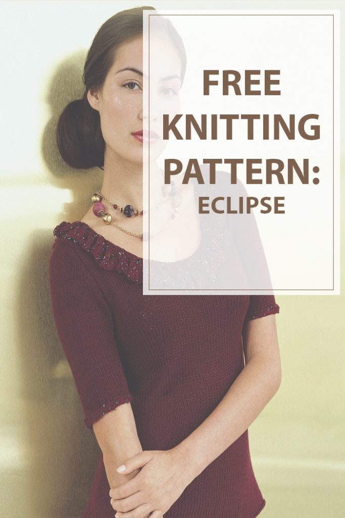 Free Knitting Pattern Eclipse