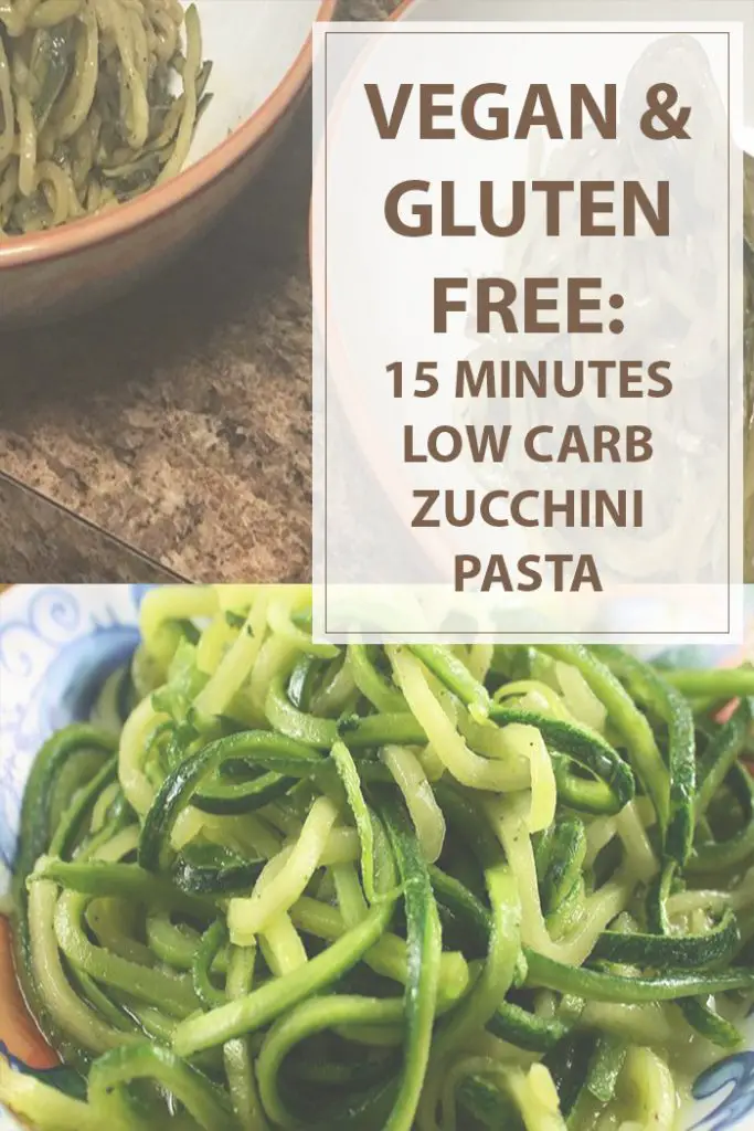 Low Carb Zucchini Pasta Cooking Recipe