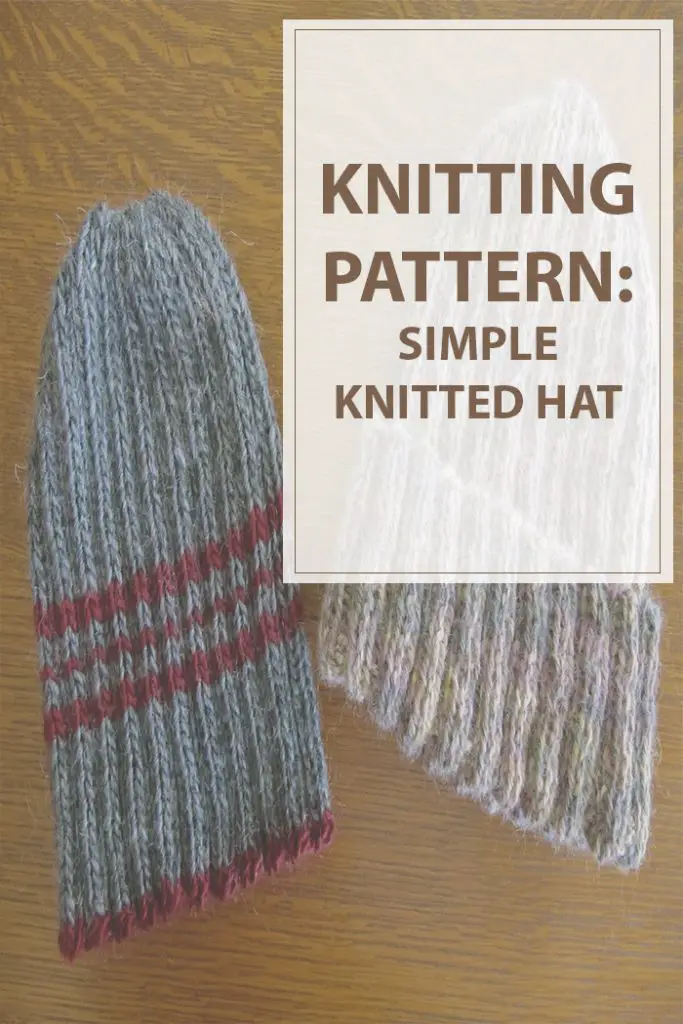 Simple Knitted Hat Pattern