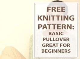 Knitting Pattern Basic Pullover