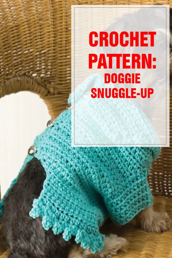 CROCHET PATTERN Doggie Snuggle-up