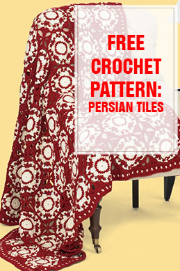 Persian Tiles Free Crochet Pattern THUMP