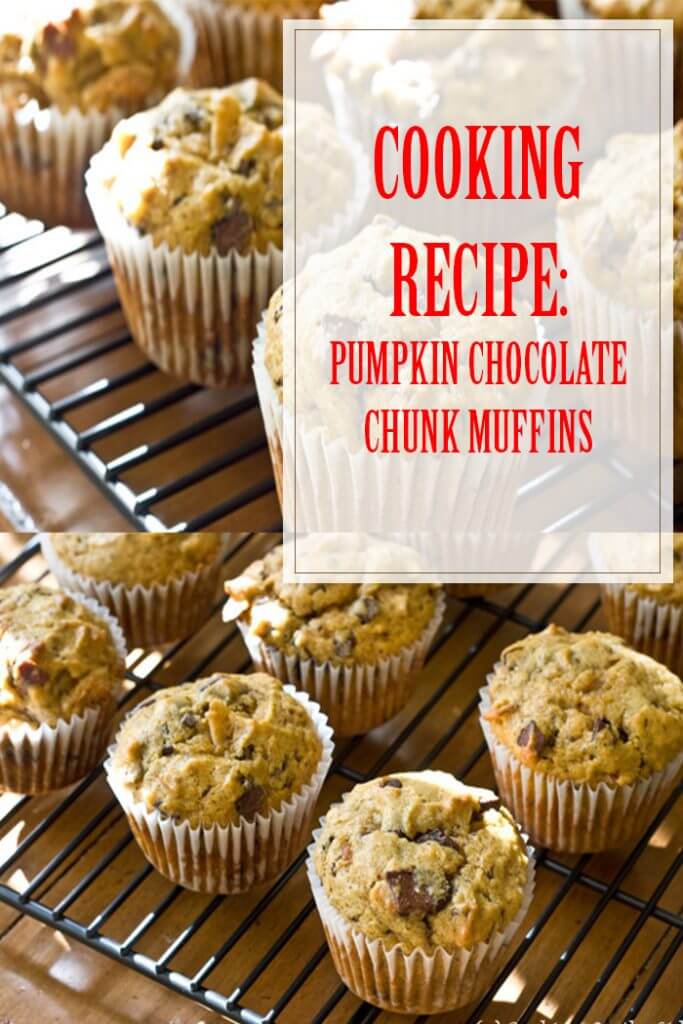 Pumpkin Chocolate Chunk Muffins Cooking Recipe