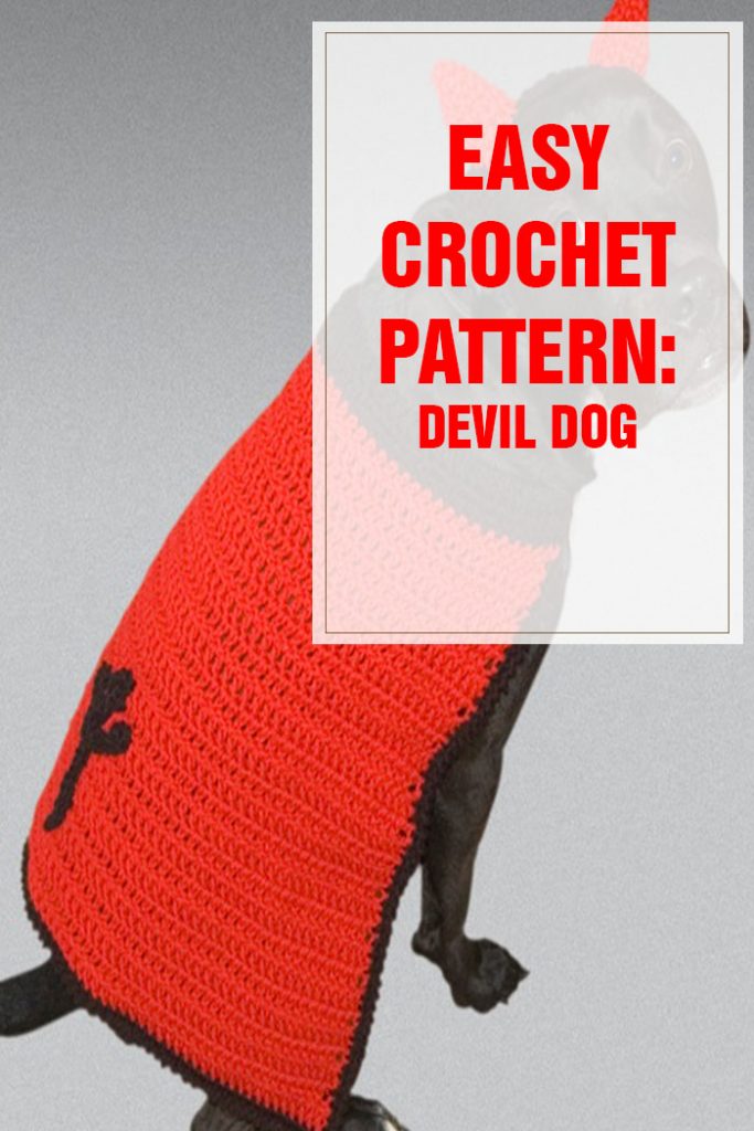 easy crochet pattern devil dog