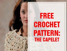 free crochet pattern the capelet THUMP