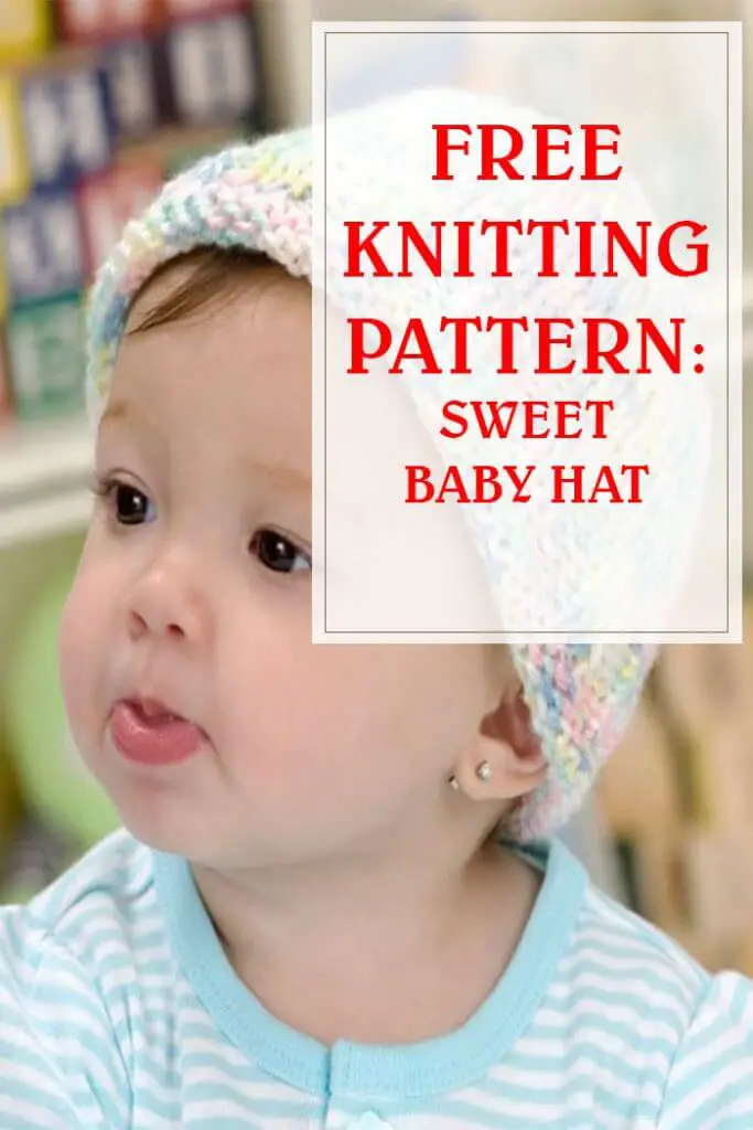 Free Knitting Sweet Baby Hat