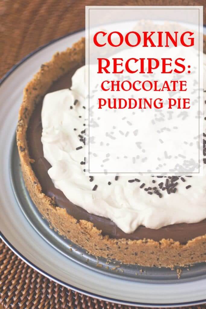 Chocolate Pudding Pie Cooking Recipe