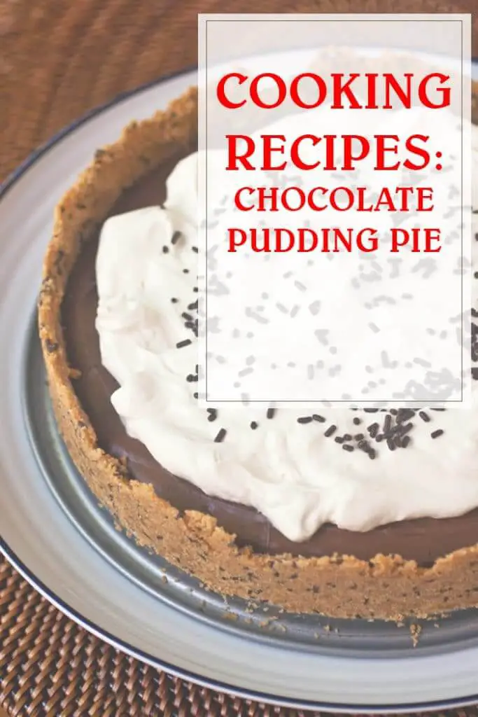 Chocolate Pudding Pie Cooking Recipe