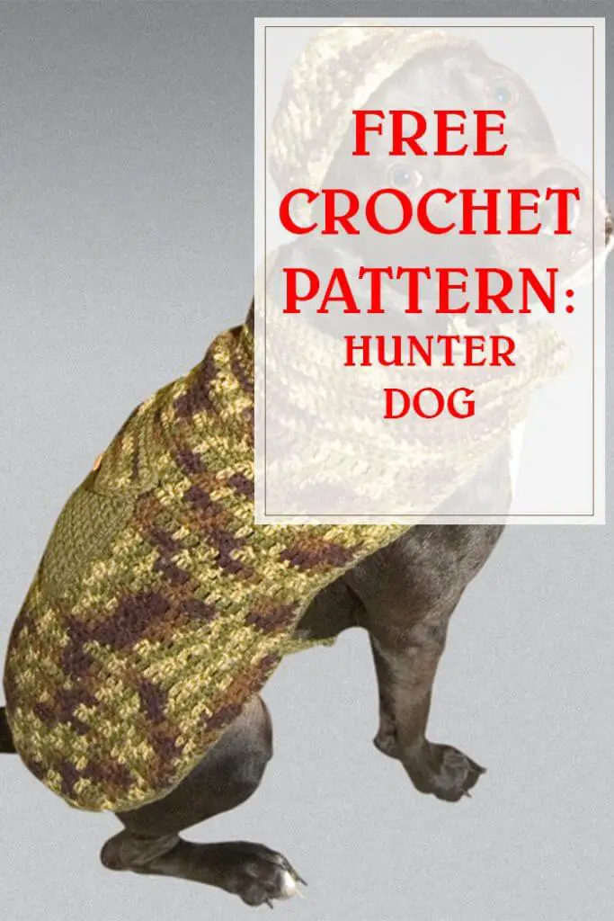 FREE CROCHET PATTERN HUNTER DOG PINTEREST