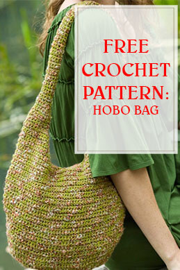 Bobble Hobo Bag FREE Crochet Pattern - Kelsey Jane Designs