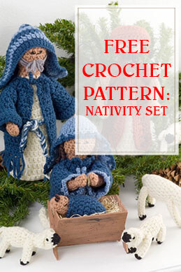 Nativity Set Free Crochet Pattern thump