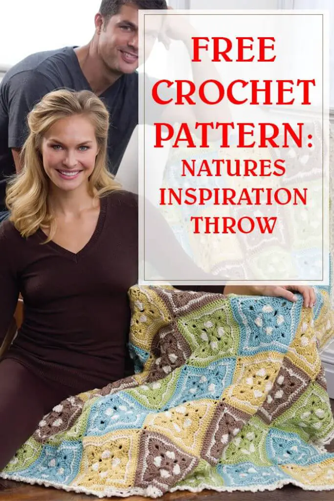 Natures Inspiration Throw Crochet Pattern