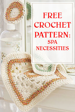 free crochet pattern spa necessities