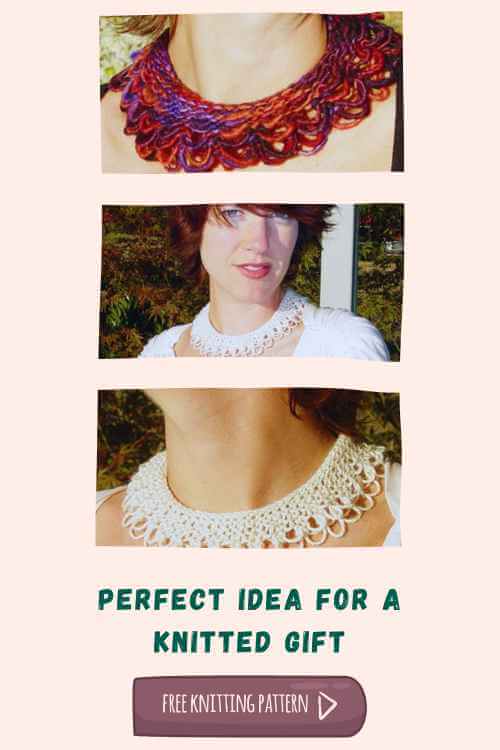 Free Knitting Pattern Knecklace