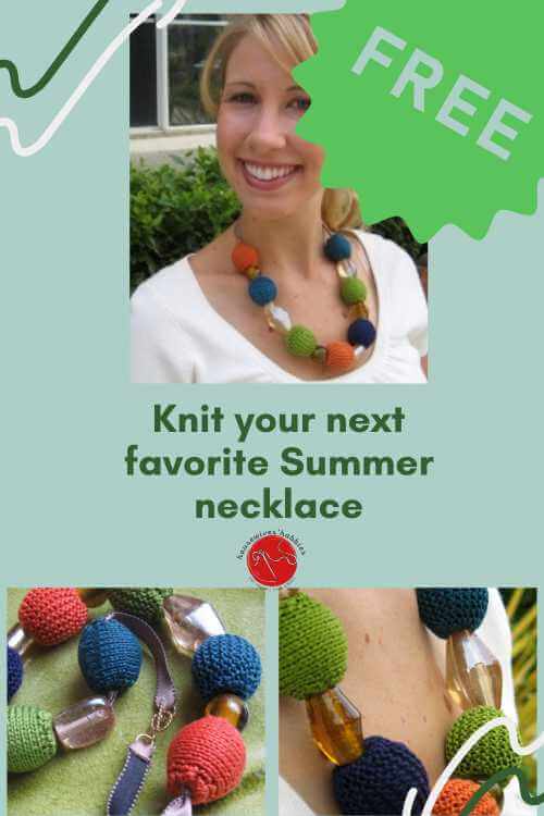 Julie Necklace Free Knitting Pattern