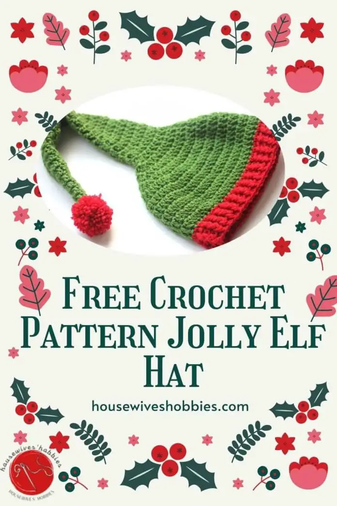 Free Crochet Pattern Jolly Elf Hat