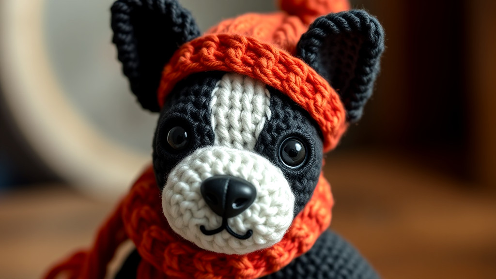 boston terrier crochet pattern