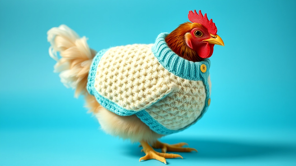 Pattern 1: Simple and Comfortable Chicken Sweater Pattern 1: Simple and Comfortable Chicken Sweater
