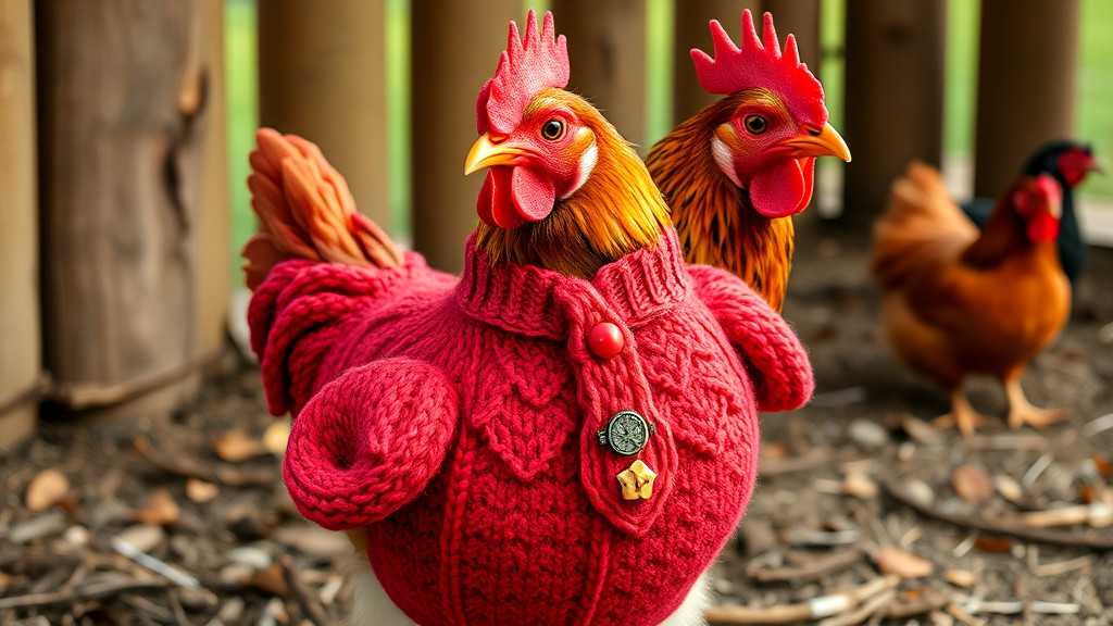 Pattern 2: Stylish and Warm Chicken Sweater Pattern 2: Stylish and Warm Chicken Sweater