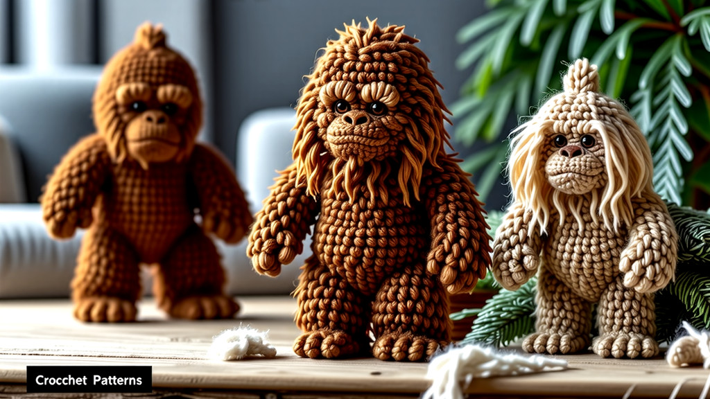 3 Simple Sasquatch Crochet Patterns to Start With 3 Simple Sasquatch Crochet Patterns to Start With