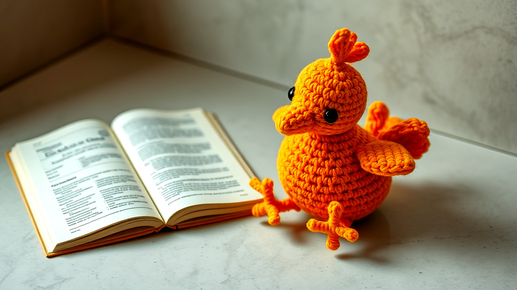 Finishing and Caring for Your Crochet Chicken Nugget