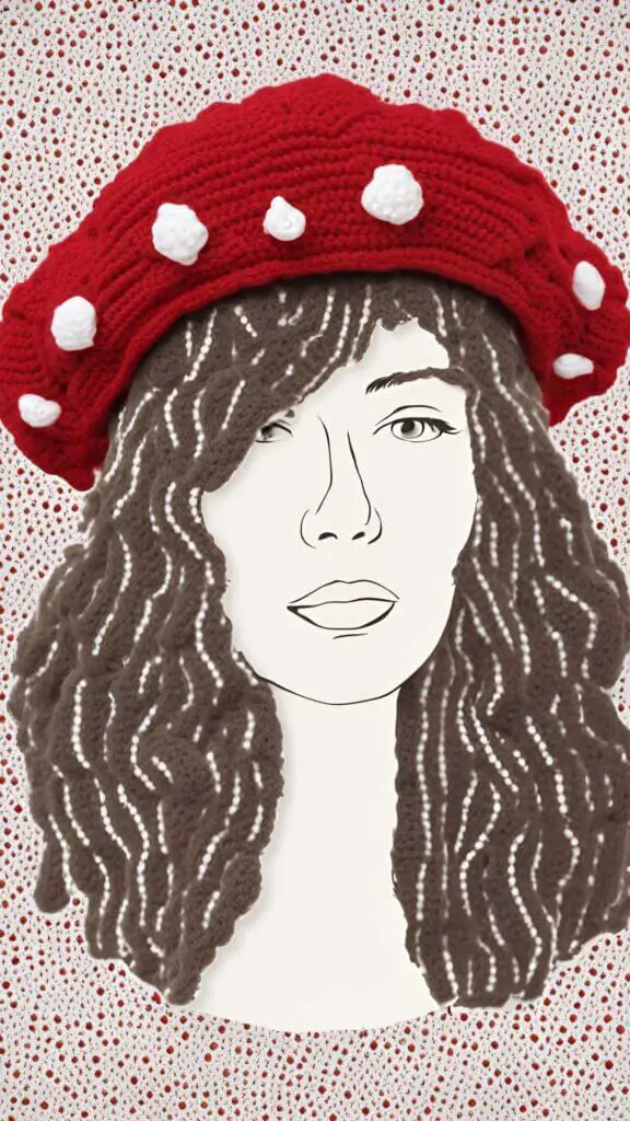 Crochet Mushroom Hat Free Pattern