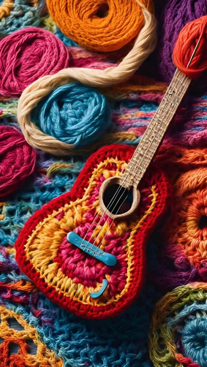 Free Crochet Guitar Pattern